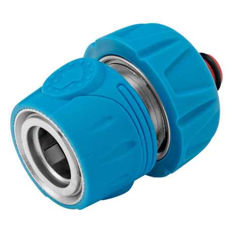 Соединитель быстросъемный 3/4", аквастоп, алюминий, TPR, LUXE Palisad