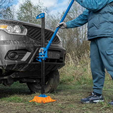 Домкрат реечный профессиональный 3 т, 115-1030 мм. HigH Jack Stels