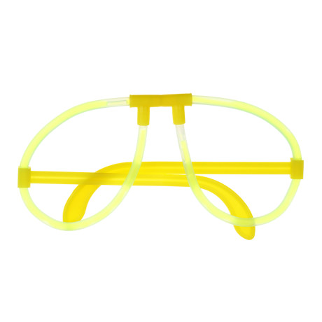 Неоновые очки, ширина очков 15см, пластик, 4 цвета