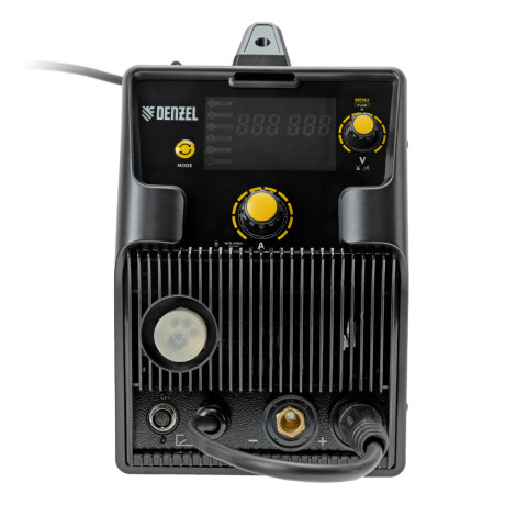 Аппарат инвертор. полуавтомат. cварки IMIG-185SDR, 180 А, ПВ 60%, катушка 5 кг Denzel