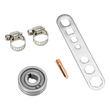 Аппарат инвертор. полуавтомат. cварки IMIG-185SDR, 180 А, ПВ 60%, катушка 5 кг Denzel