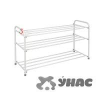 Подставка для обуви Альфа 33 Белый (3-х полочная 80 см ПДОа33Б)