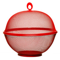 Сито NA2422 d-27см h-22см для фруктов с крышкой металлическое(48)