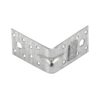 Крепежный уголок усиленный 1.7 мм, KUU 70 x 70 x 40 мм Сибртех