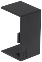 IEK ЭЛЕКОР Соединитель на стык КМС 25х16 черный (4шт, цена за уп) ELECOR EL-KK10D-S-025-016-K02