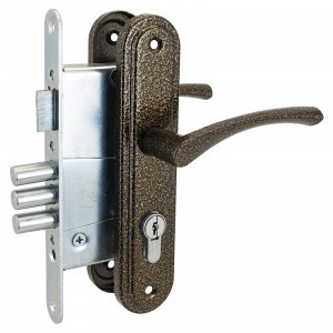 Омега Д-град ЗВ4.2-01 бронза м/о 55 Замок врезной цилиндровый с/руч15)