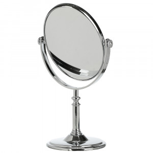 ЮНИLOOK Зеркало настольное, пластик, стекло, 16-17,5x26-28,5см, 3 дизайна