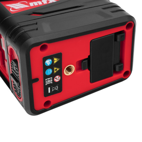 Лазерный уровень QBC GREEN Pro SET, 20 м, зеленый луч, батарейки, штатив MTX