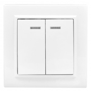 EKF Минск выкл. СУ 2 кл. 10А бел. (инд) ERV10-123-10