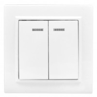 EKF Минск выкл. СУ 2 кл. 10А бел. (инд) ERV10-123-10