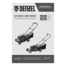 Газонокосилка бензиновая GLD-410-K, 150 см3, 41 см, 40 л Denzel