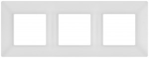 ЭРА Elegance рамка СУ 3 мест. белый матовый 14-5003-01М 65816