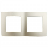 ЭРА 12 рамка СУ 2 мест. шампань, 12-5002-04 1339