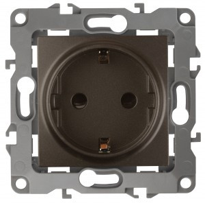 ЭРА 12 мех. роз. СУ 1 мест. 16А земля Бронза, автоклеммы 12-2101-13 3767