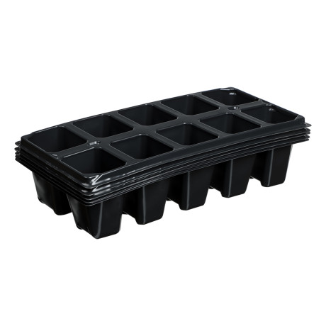 Кассета для рассады 10 ячеек (набор 5шт), полистирол
