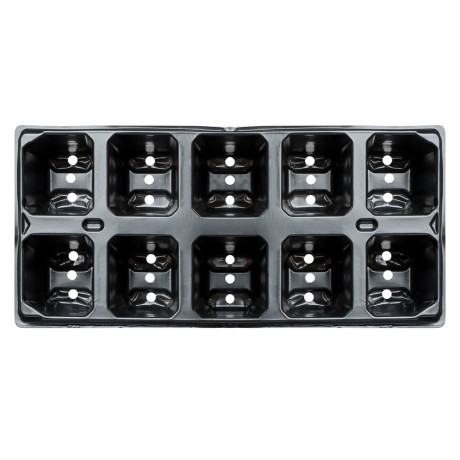 Кассета для рассады 10 ячеек (набор 5шт), полистирол