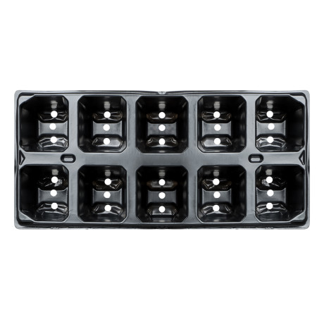 Кассета для рассады 10 ячеек (набор 5шт), полистирол