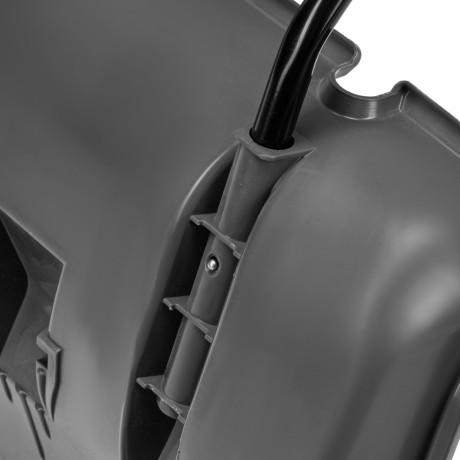 Движок для уборки снега пластиковый, 780 х 425 х 1230 мм, 2 части (ковш, стальная рукоятка) Palisad