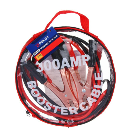 РОКОТ Провода пусковые, 300 А, -30°/+80°, 2.2 м, 12/24 В