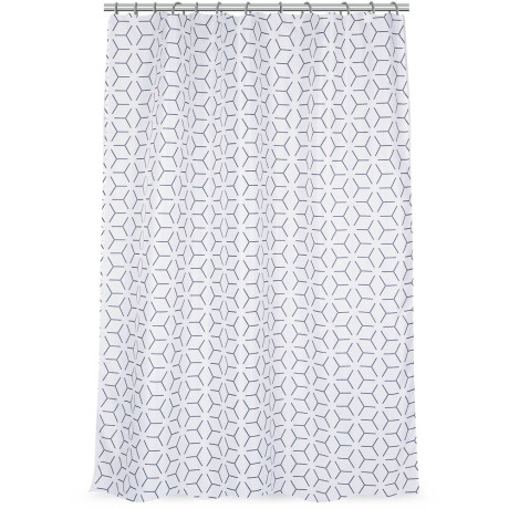 Шторка для ванной, таффета, 145x180см, ШТТФ056-13071