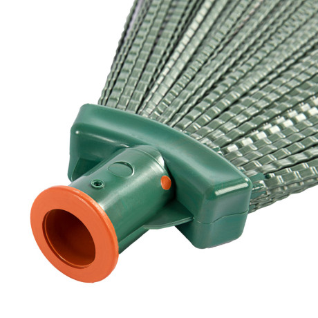 Метла полипропиленовая, 295 х 255 мм, веерная, без черенка, Сибртех