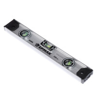 ЕРМАК Уровень строительный &quot;Рельс&quot;, 400 мм