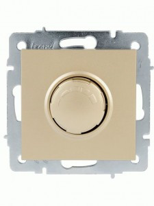 Lezard VESNA мех. диммер СУ 1 кл. (800Вт) (корп. ABS) золото 742-3688-115