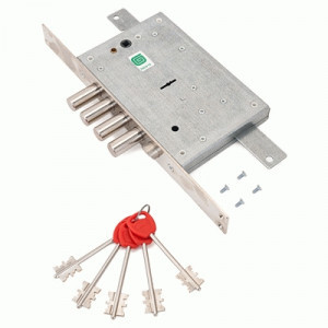 Замок врезной тяжелый Гардиан 21.12Т ДЛ.КЛЮЧ (ЗК.203Д-04/127мм) 5кл ЗЩ б/о б/накл. м/о 85 (5)