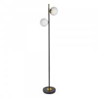 ARTE LAMP торшер 2xE14 40W 1650x350x250 черн/бел IP20 ALCOR A2224PN-2BK