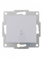 Lezard KARINA мех. выкл. СУ 1 кл. 10А (проходн.) бел. (корп. ABS) 707-0288-105