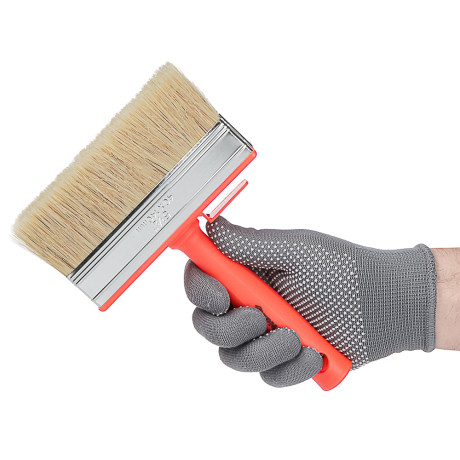 ЕРМАК Кисть мини-макловица пластиковая ручка нат. щетина 40*140