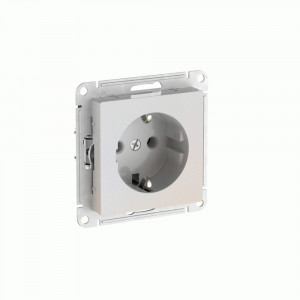 Systeme Electric ATLASDESIGN мех. роз. СУ 1 мест. (земля), 16А (автоклеммы) ЖЕМЧУГ ATN000443S (10!)