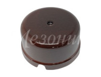 МЕЗОНИНЪ коробка распред. фарфор. (керамика) D80х33мм, IP20, Петровский гранит GE70235-46