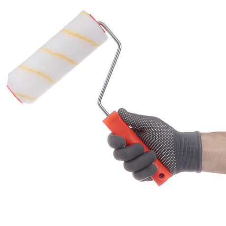 ЕРМАК Валик в сборе "полиэстер" 180мм, D40мм, ворс 12мм, ось 6мм