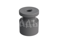 МЕЗОНИНЪ РЕТРО Изолятор пластик D20х24мм серый (уп.100шт, цена за шт) УСАДЬБА GE30025-07