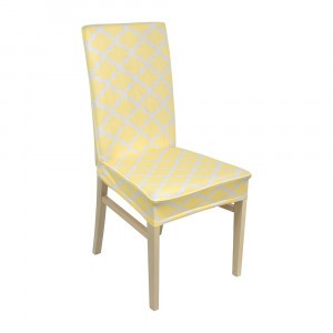 Чехол на стул Ромб 50*50*55см полиэстер QWERTY