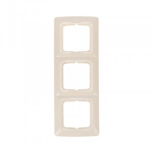 KRANZ DEA Рамка 3 мест. (горизонт.) Беж KR-78-0257