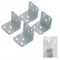 Уголок меб 32х32 цинк 4 шт. Инд.упаковка+ШК (цена за 4шт) (100) Кунгур