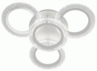 LEEK GRAFICA управл. св-к-люстра св/д 45W(3900lm) 2K-4K-6K d460х120 BLISS-B пульт ДУ WHITE 028