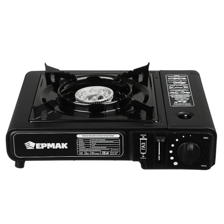 Плитка газ. к бал. с цанг. захватом портативная тм ЕРМАК, в кейсе, 34х26х9см