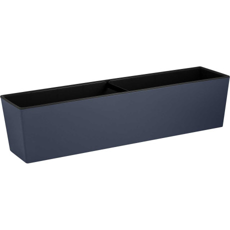 Балконный ящик ЛОНДОН 60 см со вставкой вулканический серый х8