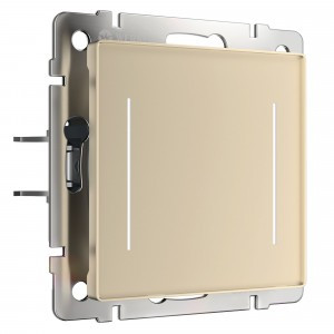 Werkel мех. выкл. СУ 2 кл. умный сенсорный (инд.) (шампань) W4523011 a064146