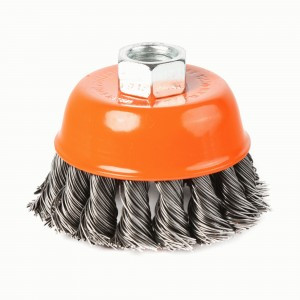 PATRIOT Щетка EDGE byчашеобразная 125ммХМ14 витая проволока, 813010008