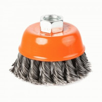 PATRIOT Щетка EDGE byчашеобразная 125ммХМ14 витая проволока, 813010008