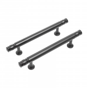 Ручка-рейлинг мебельная 96 AP2311-96 BL матовый черный 2шт (цена за пару) (20, 200) StahlBuro