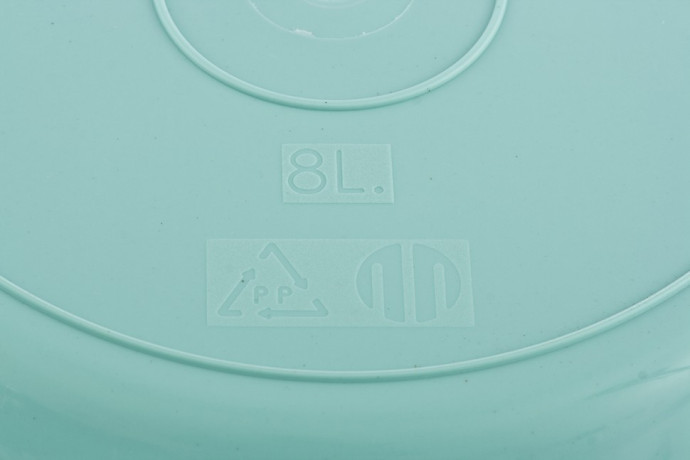 Таз пластмассовый круглый 8 л, Elfe