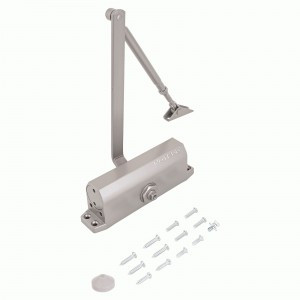 NOTEDO Доводчик дверной DC-120-I GREY до 120кг серый (10)