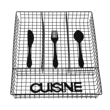 Корзинка для столовых приборов тм VETTA Кухня, 32х26х4,5, металл