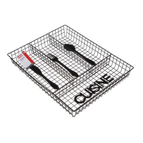 Корзинка для столовых приборов тм VETTA Кухня, 32х26х4,5, металл