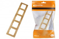 TDM Таймыр Рамка 5 постовая горизонтальная &quot;ЭКО&quot; (сосна) SQ1814-0232